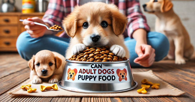 Can Adult Dogs Eat Puppy Food?